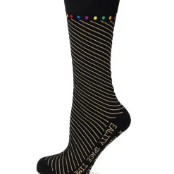Marvel Infinity Stone Stripe Black Stripe Socks