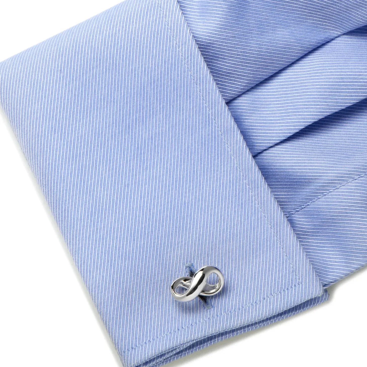 Ox and Bull Trading Co. Infinity Symbol Cufflinks