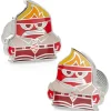 Disney Inside Out Anger Cufflinks
