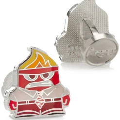 Disney Inside Out Anger Cufflinks