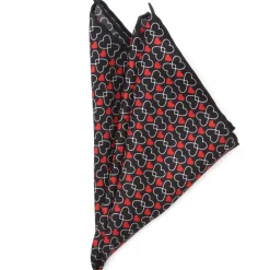 Cufflinks, Inc. Intertwined Hearts Pocket Square