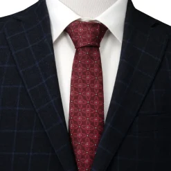 Marvel Iron Man Burgundy Multi Men's Tie