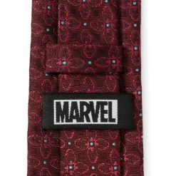 Marvel Iron Man Burgundy Multi Men's Tie