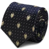 Marvel Iron Man Gray Dot Tie