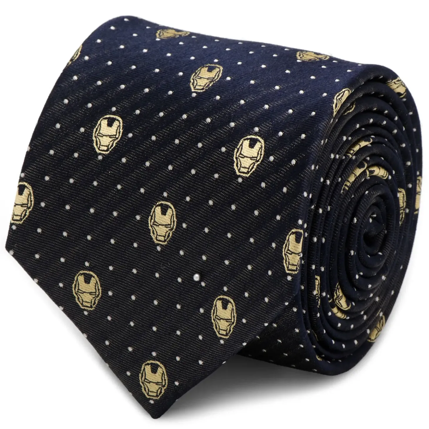 Marvel Iron Man Gray Dot Tie