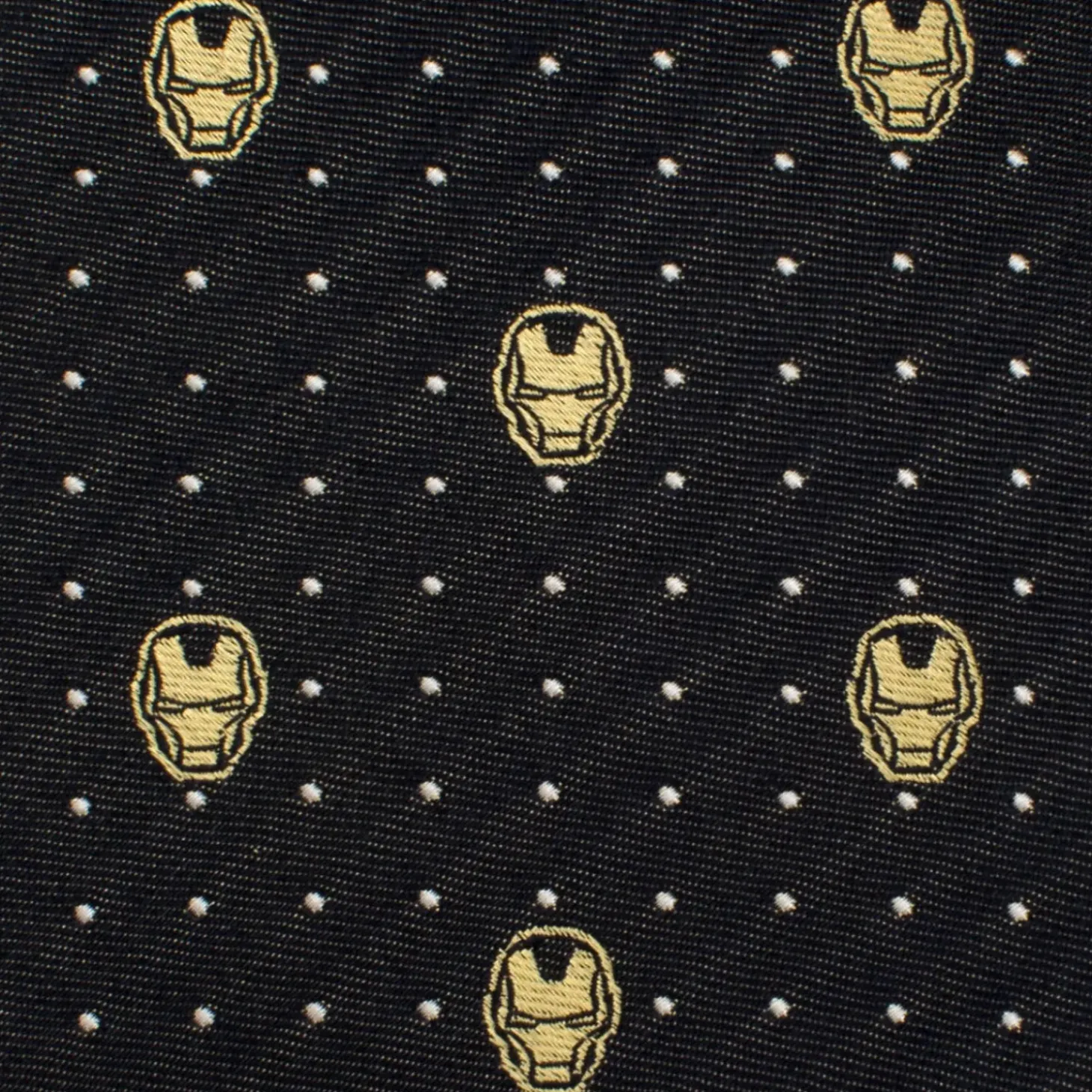 Marvel Iron Man Gray Dot Tie