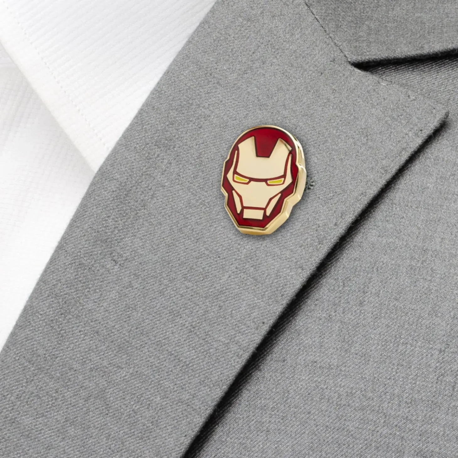 Marvel Iron Man Helmet Lapel Pin