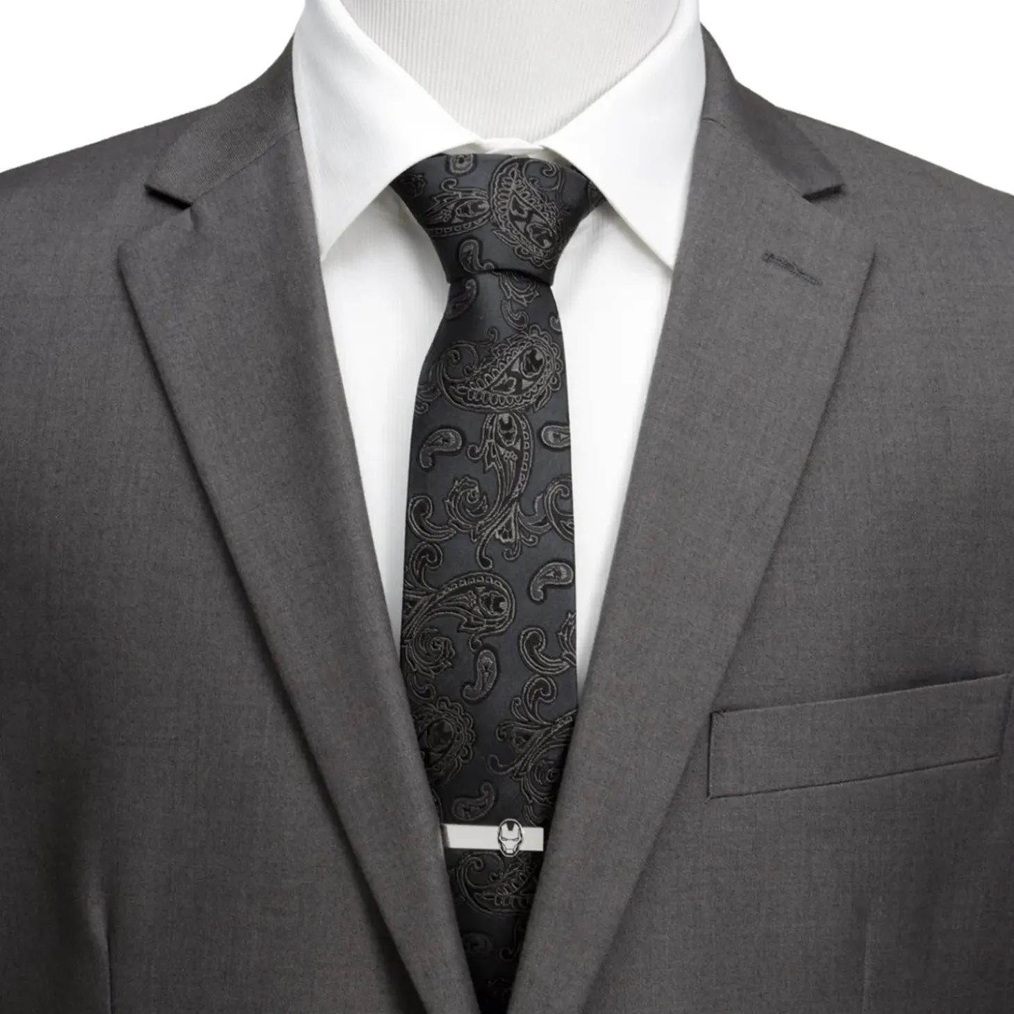 Marvel Iron Man Paisley Men's Tie