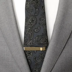 Marvel Iron Man "I Love You 3000" Textured Hidden Message Tie Bar