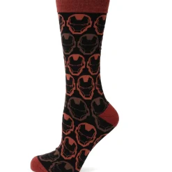 Marvel Iron Man Red Ombre Men's Socks