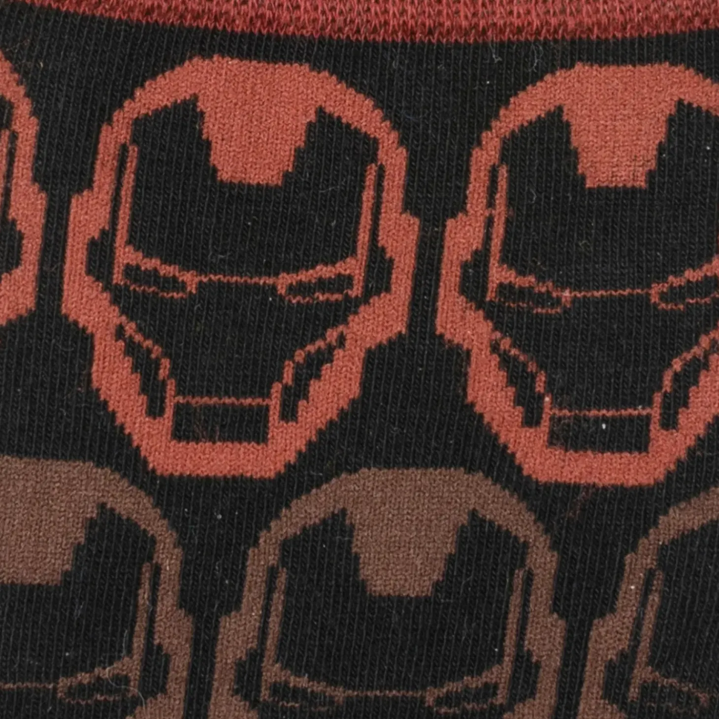 Marvel Iron Man Red Ombre Men's Socks