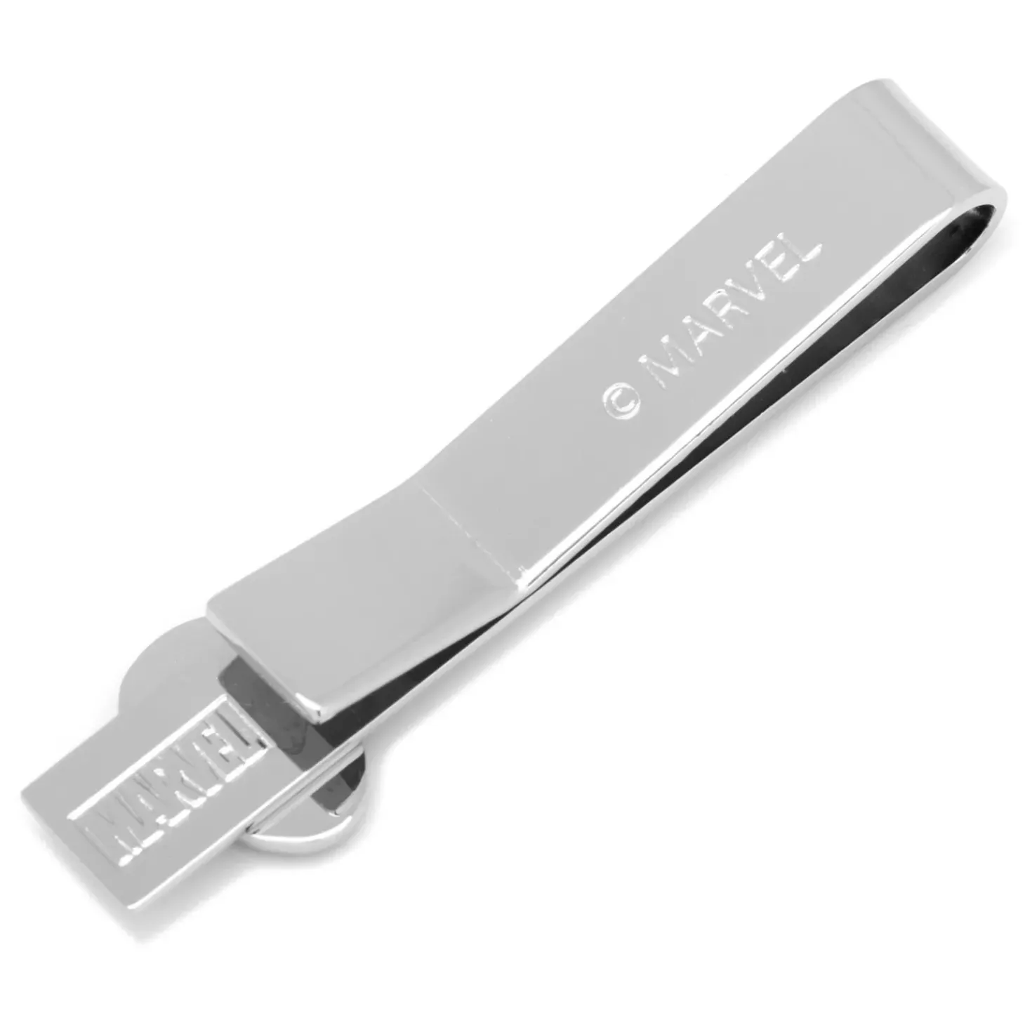 Marvel Iron Man Silver Tie Bar