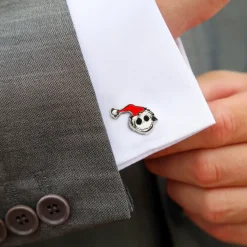 Disney Jack Skellington Holiday Cufflinks