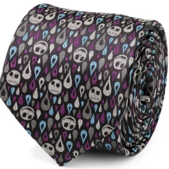 Disney Jack Skellington Patterned Men's Tie
