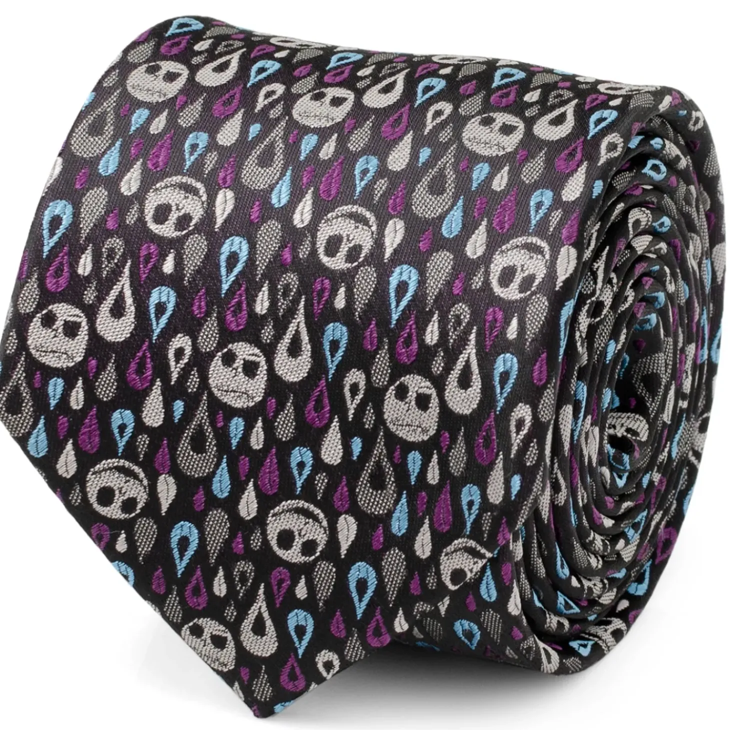 Disney Jack Skellington Patterned Men's Tie