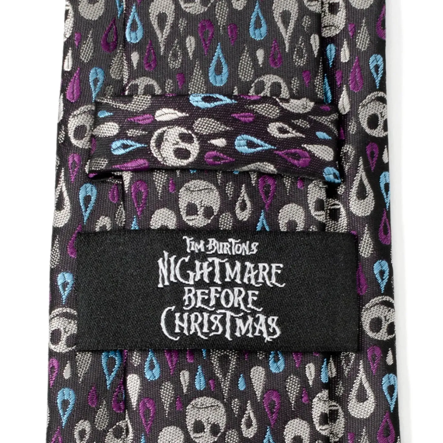 Disney Jack Skellington Patterned Men's Tie