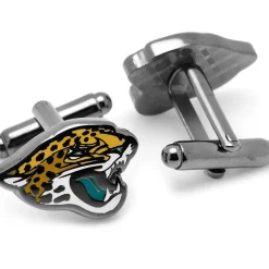 NFL Jacksonville Jaguars Black Cufflinks
