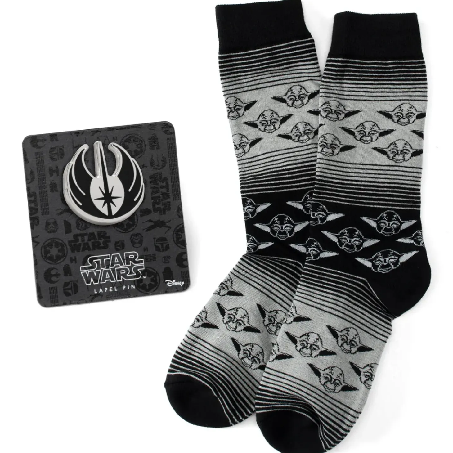 Star Wars Jedi Yoda Gray Black Gift Set