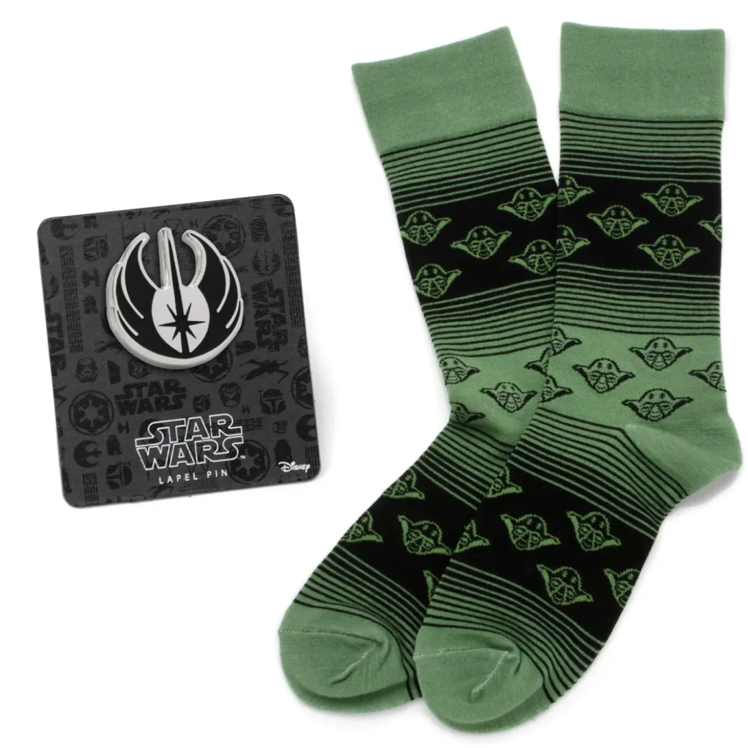 Star Wars Jedi Yoda Ombre Stripe Gift Set