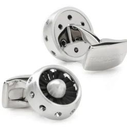 Deakin & Francis Jet Turbine Engine Cufflinks