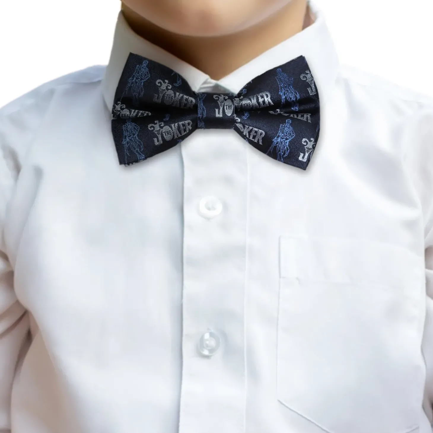 BOY DC Comics Joker Blue Boy's Bow Tie