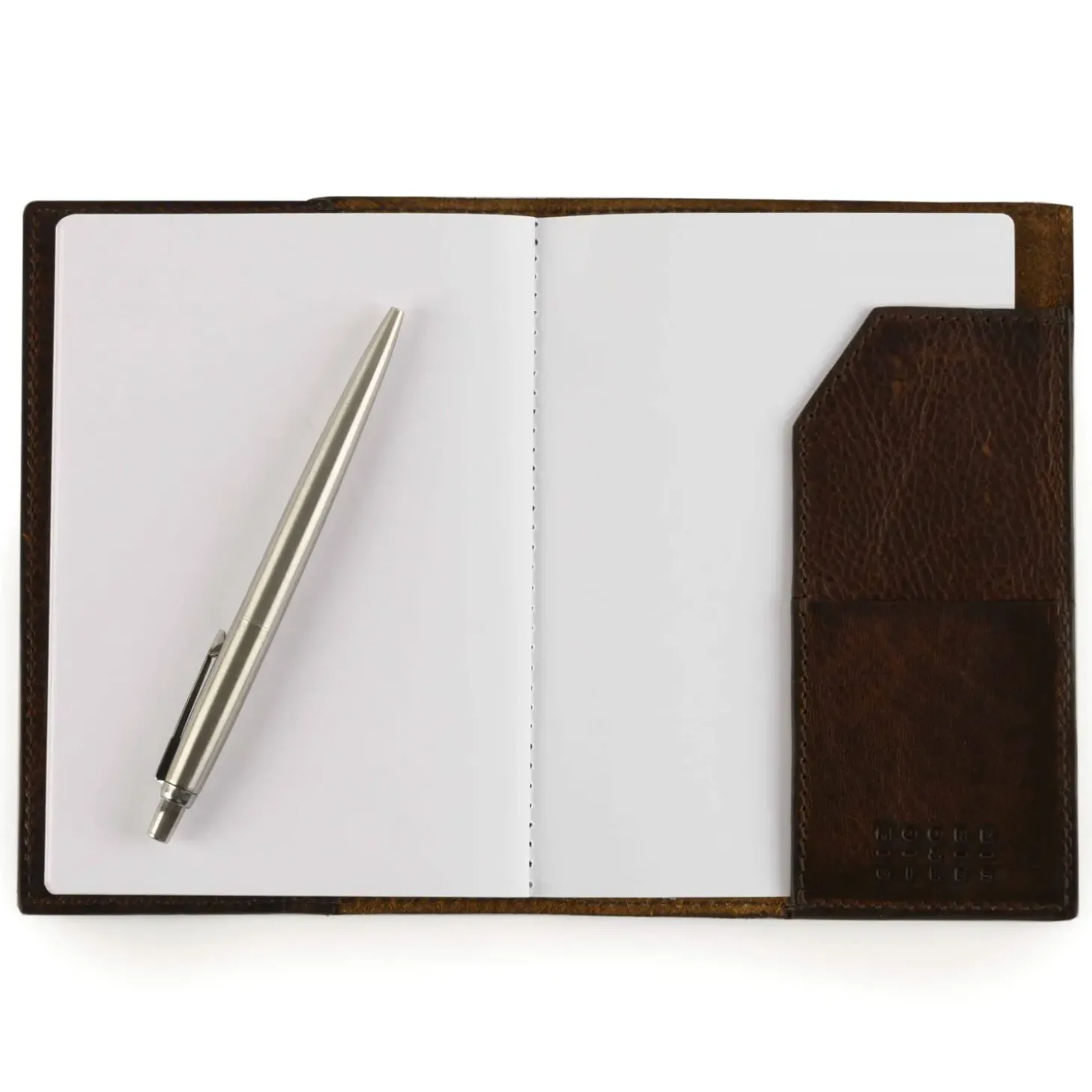 Moore & Giles Jotter in Titan Milled Brown