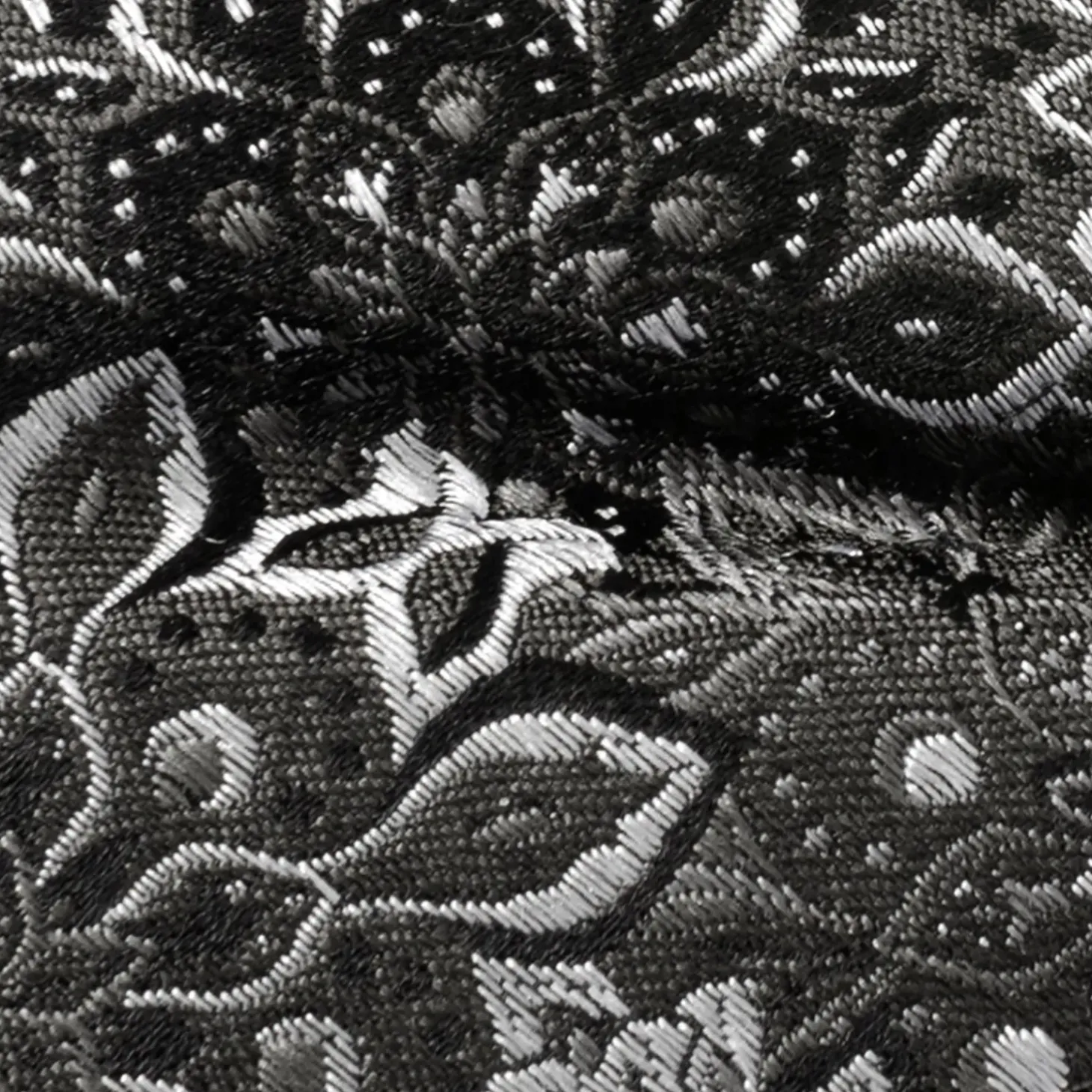 Ox and Bull Trading Co. Kaleido Floral Charcoal Men's Bow Tie