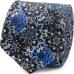 Ox and Bull Trading Co. Kaleido Floral Navy Men's Tie