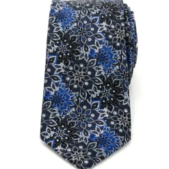 Ox and Bull Trading Co. Kaleido Floral Navy Men's Tie