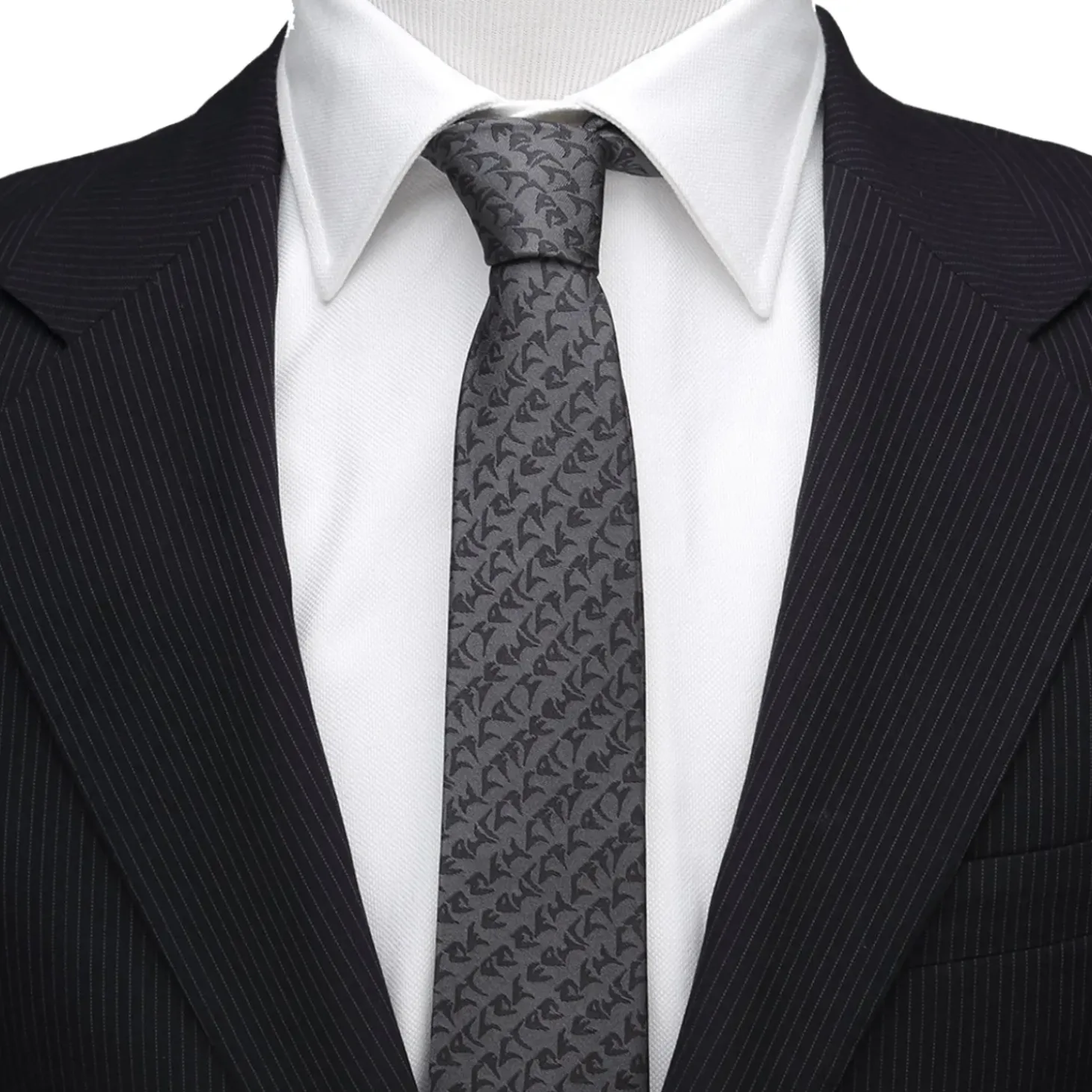 Star Trek Klingon Gray Men's Tie