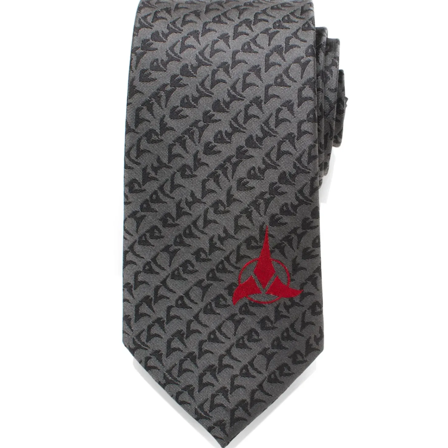 Star Trek Klingon Gray Men's Tie