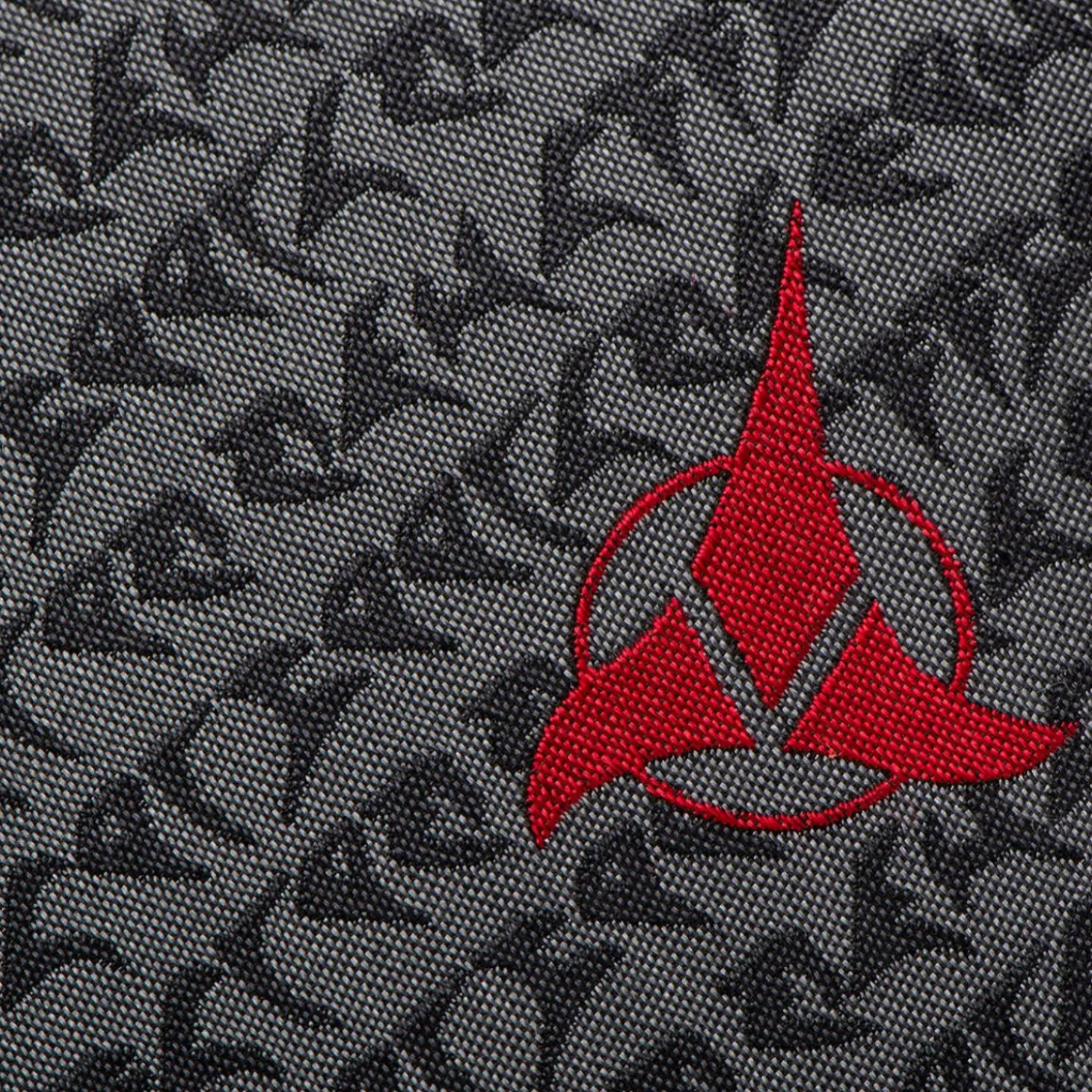 Star Trek Klingon Gray Men's Tie