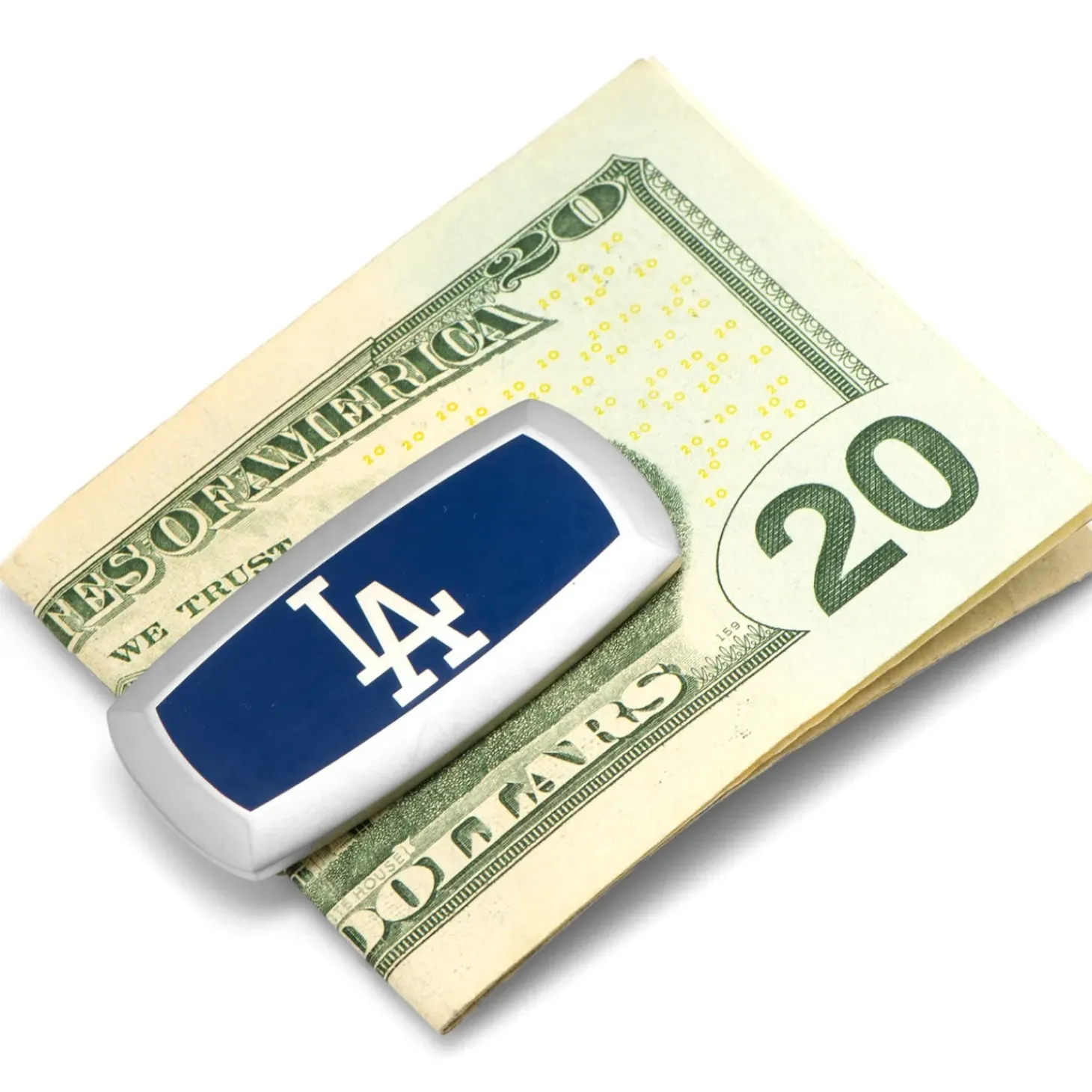 MLB LA Dodgers Cushion Money Clip