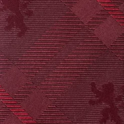 Game of Thrones Lannister Lion Red Plaid Silk Men's Tie