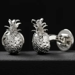 Fils Unique Las Piñas in Silver Cufflinks