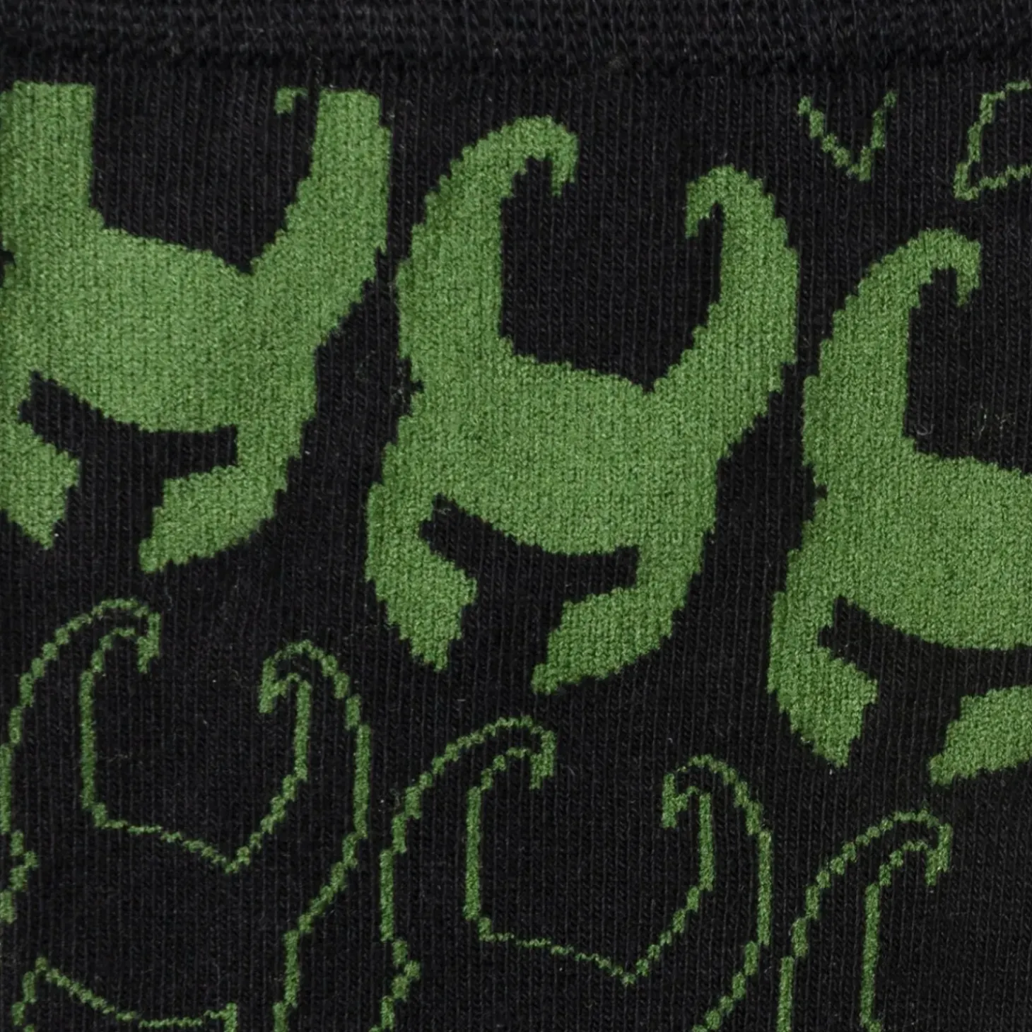 Marvel Loki Pattern Green/Black Socks