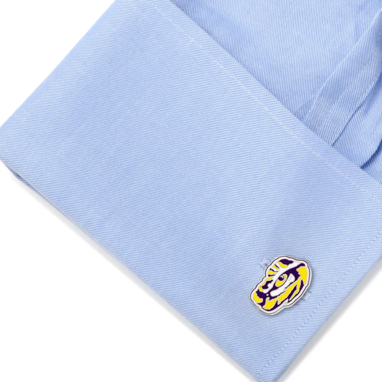 NCAA LSU Tiger's Eye Cufflinks