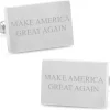 Ox and Bull Trading Co. Make America Great Again Engraved Cufflinks