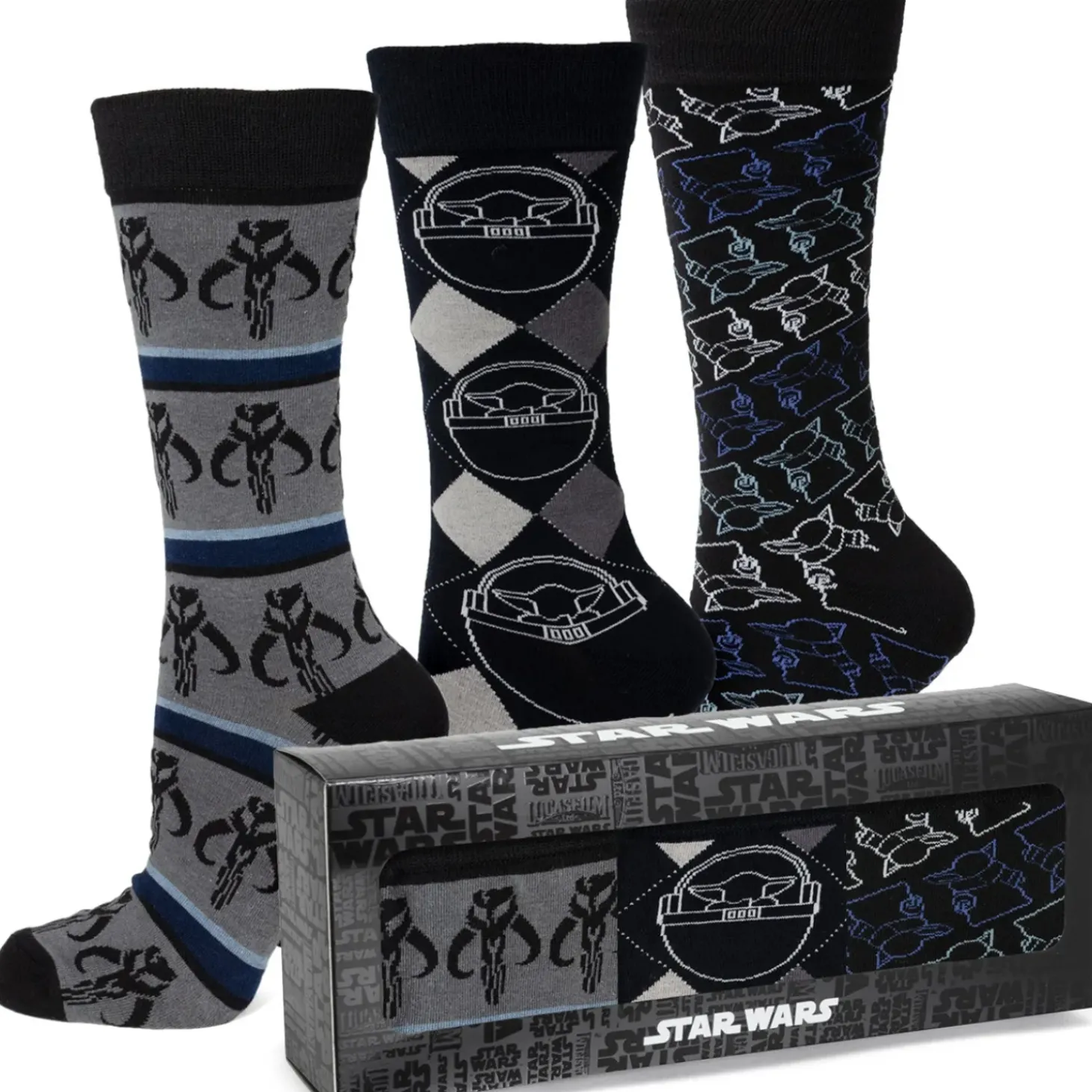 Star Wars Mandalorian Black Gift Set