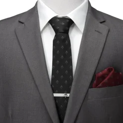 Star Wars Mandalorian Black Silk Men's Tie