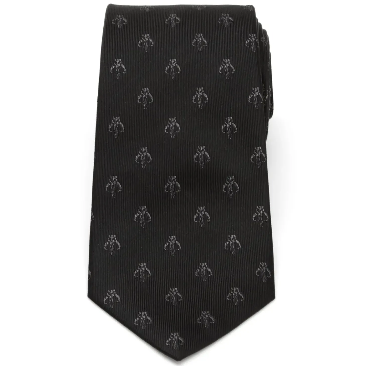 Star Wars Mandalorian Black Silk Men's Tie