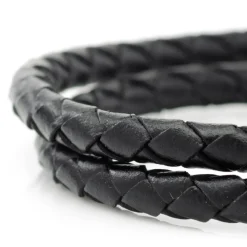 Star Wars Mandalorian Helmet Double Wrap Stainless Steel Bracelet