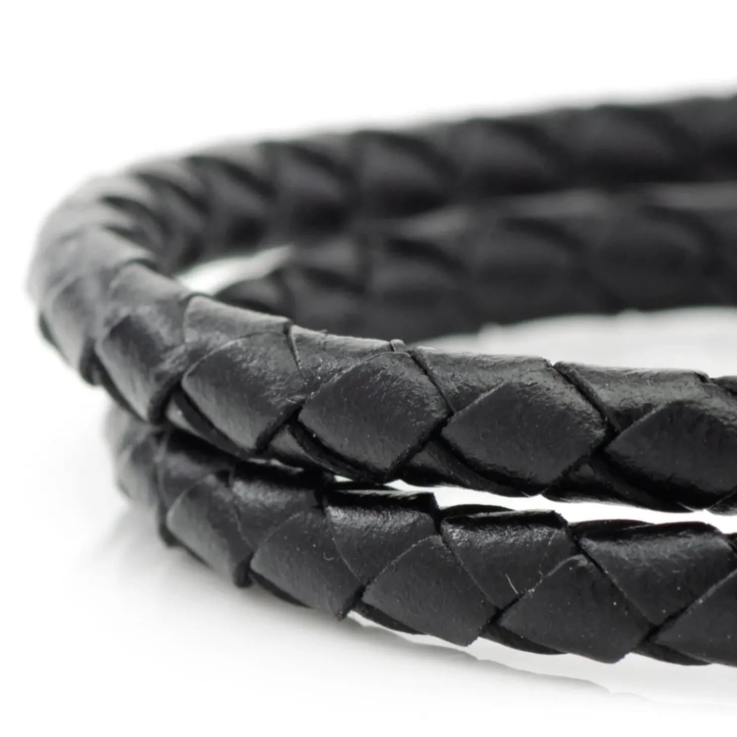 Star Wars Mandalorian Helmet Double Wrap Stainless Steel Bracelet