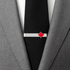 Cufflinks, Inc. Maple Leaf Tie Bar