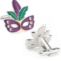 Cufflinks, Inc. Mardi Gras Cufflinks