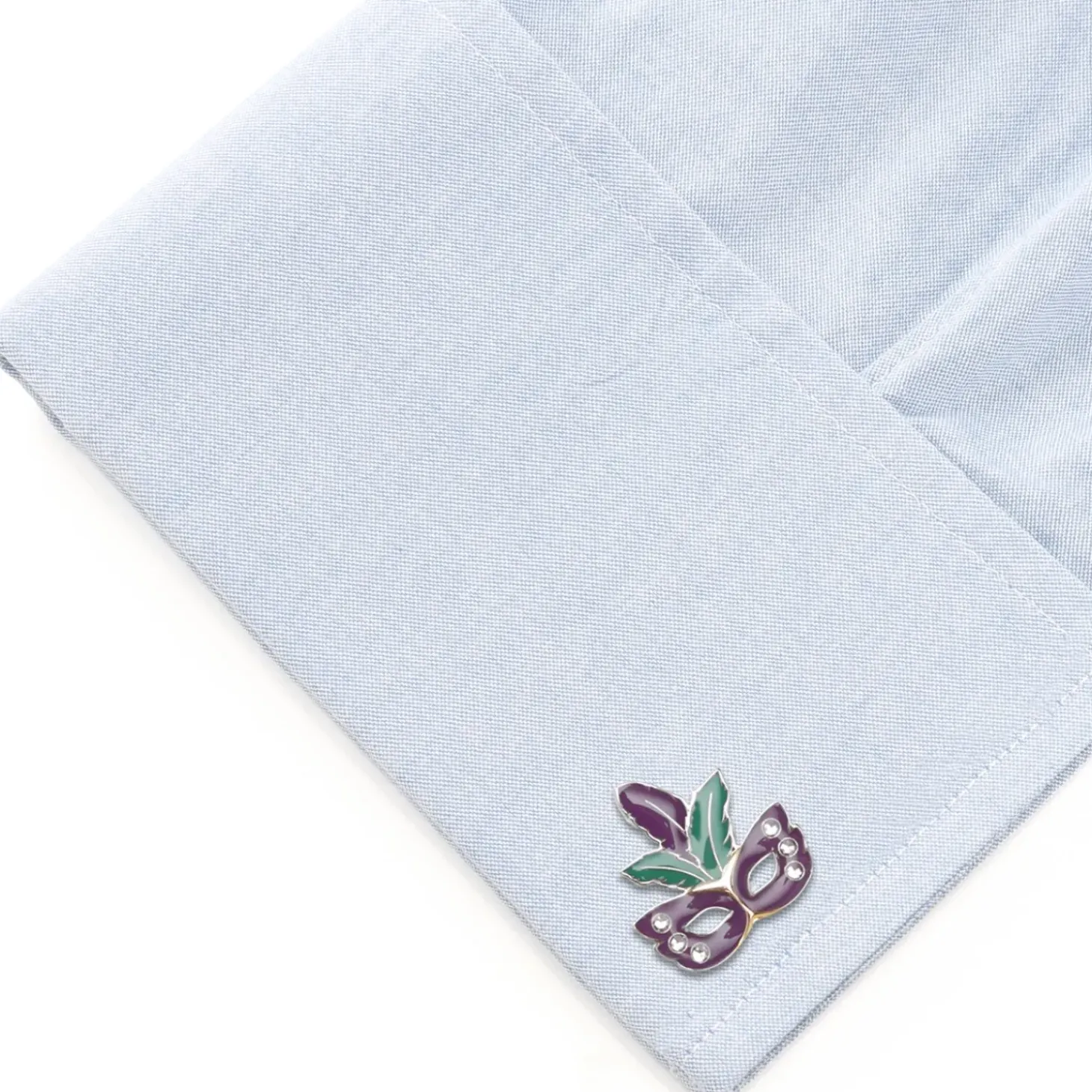 Cufflinks, Inc. Mardi Gras Cufflinks