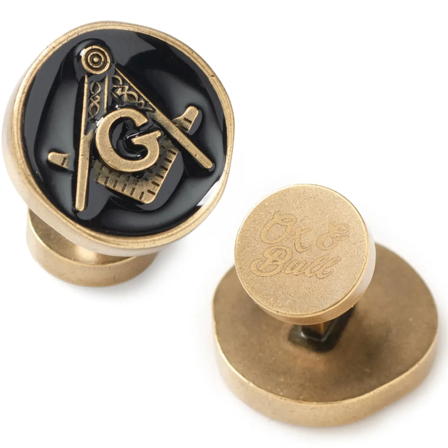 Ox and Bull Trading Co. Masonic Lodge Cufflinks