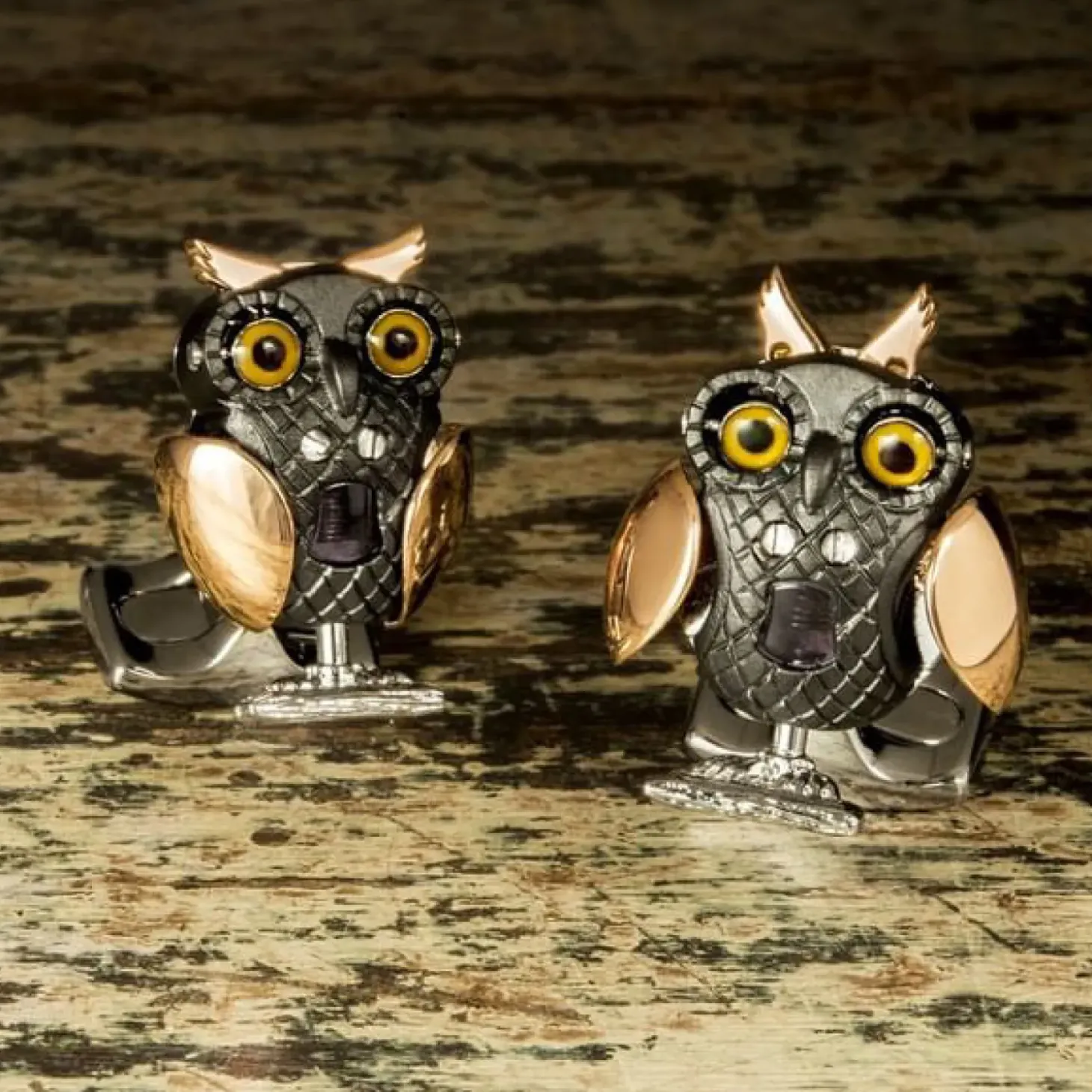 Deakin & Francis Mechanical Owl Cufflinks