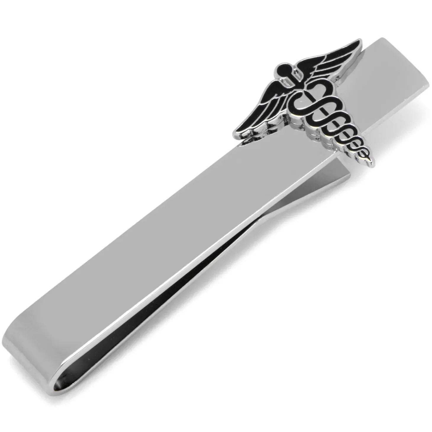 Cufflinks, Inc. Medical Caduceus Tie Bar