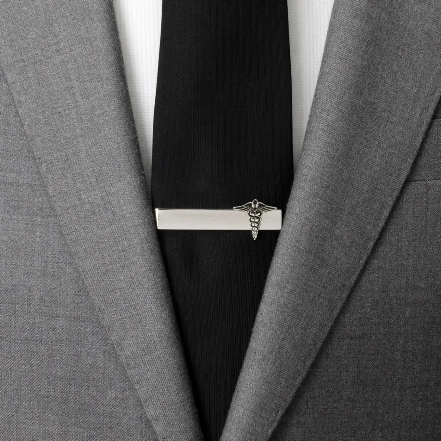 Cufflinks, Inc. Medical Caduceus Tie Bar